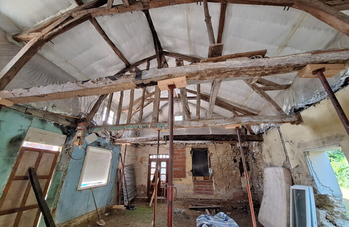   Maison en pierre à rénover – Fort potentiel à Plaisance-du-Gers – Terrain 1 569 m² – Dépendances & véranda — photo 5