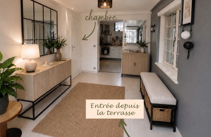 Jolie Maison avec Belle Cour Ombragée — photo 2
