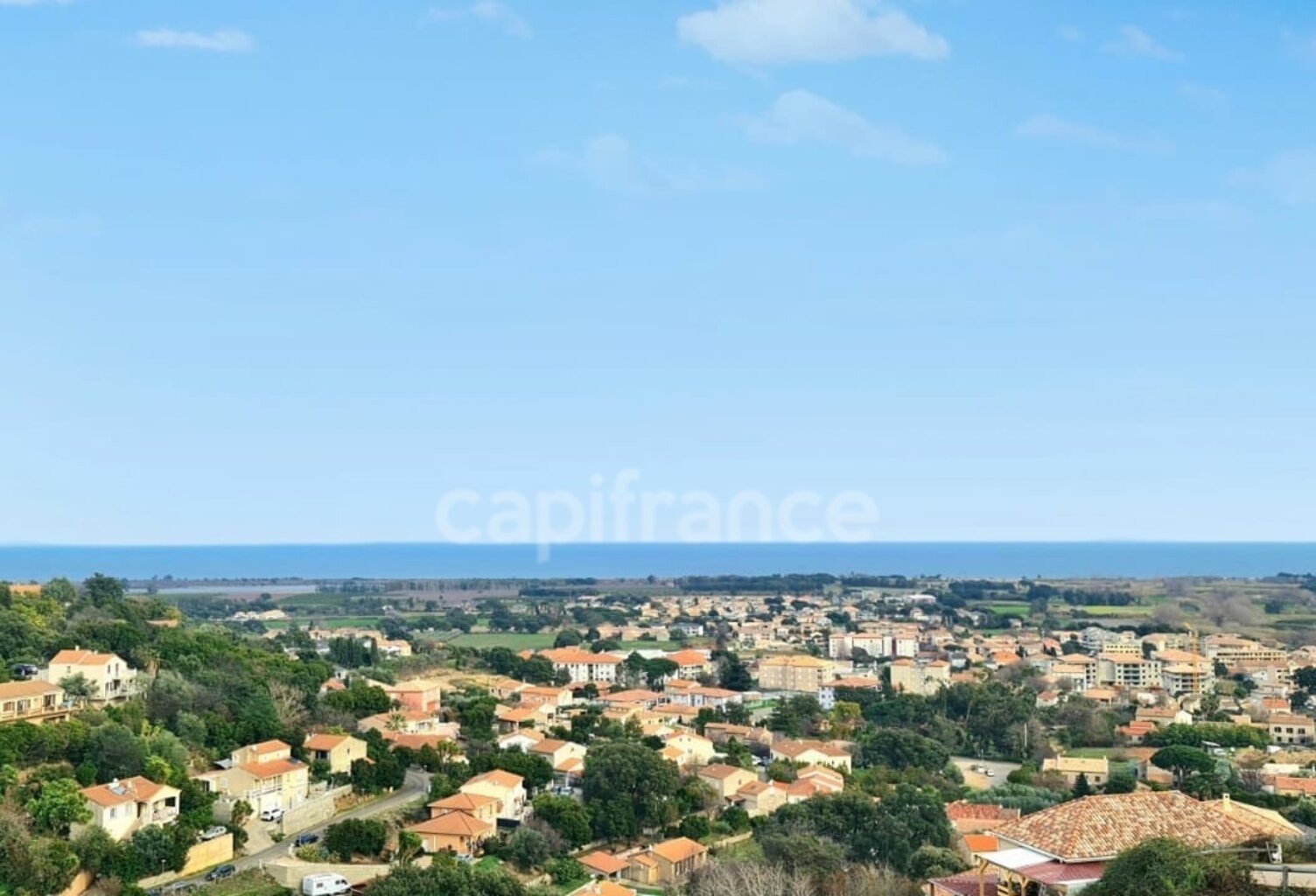 Maison T5 de 124 m2, avec grande terrasse et vue panoramique sur la mer, parking et son jardin à FOLELLI 20213 (HAUTE CORSE) — photo 1