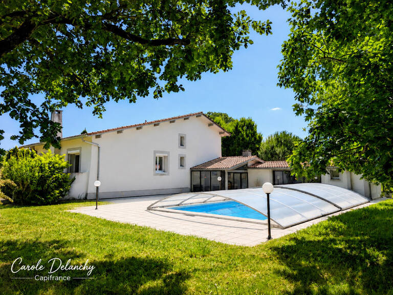 Maison d'architecte, 5 chambres, piscine, dépendances et parc arboré de plus de 3 600 m² à AIRE SUR L'ADOUR (40) — photo 1