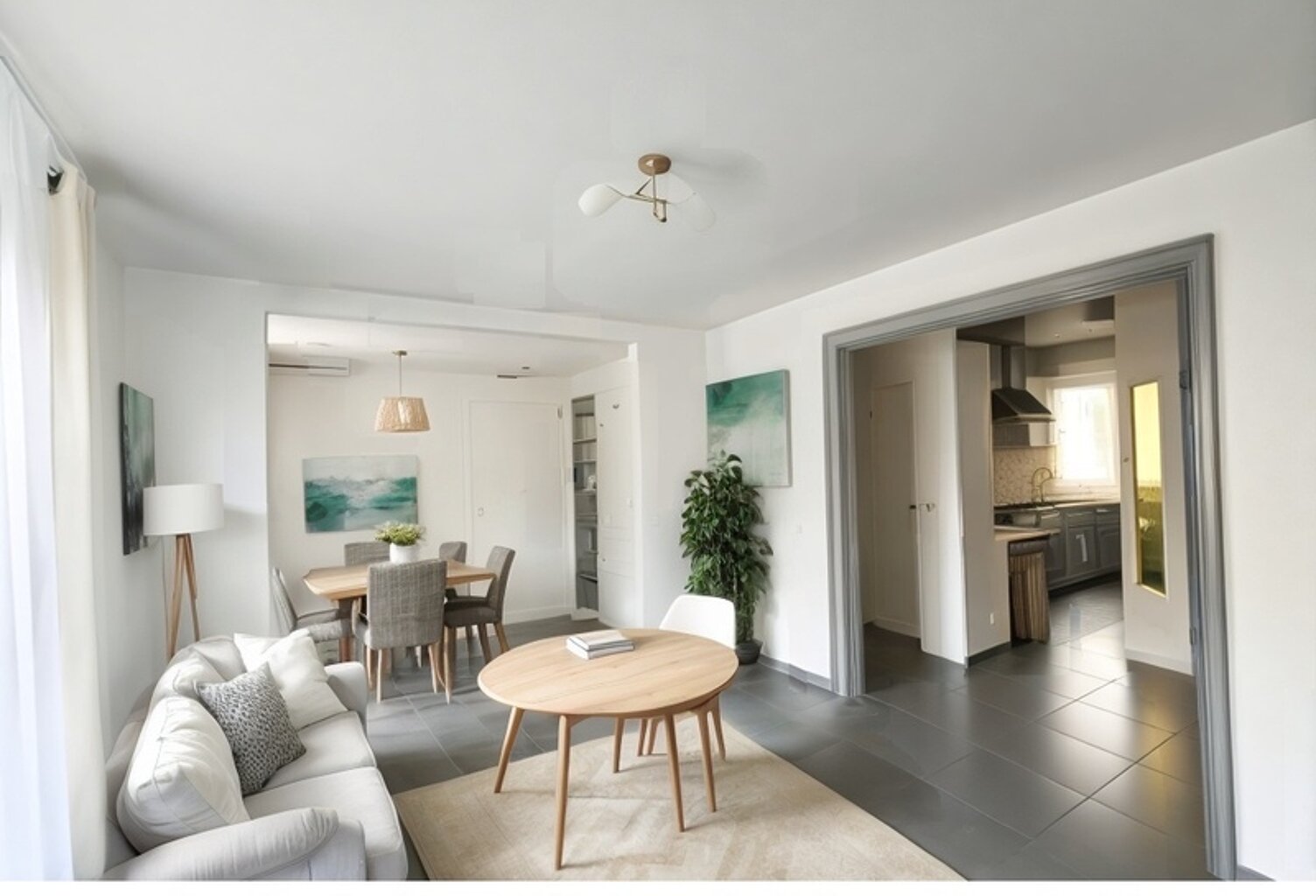 Bel appartement 4 pièces rénové — photo 1