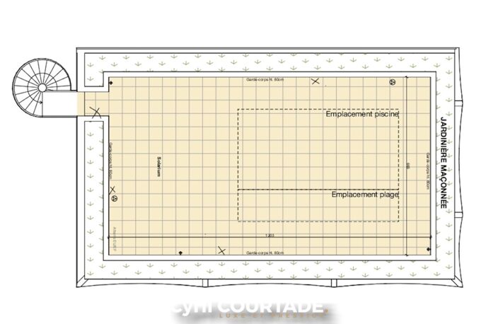 Montpellier, Dpt Hérault (34), Exceptionnel T4 de 120,81 m² en dernier étage – Terrasse & Solarium 118,47 m² — photo 3