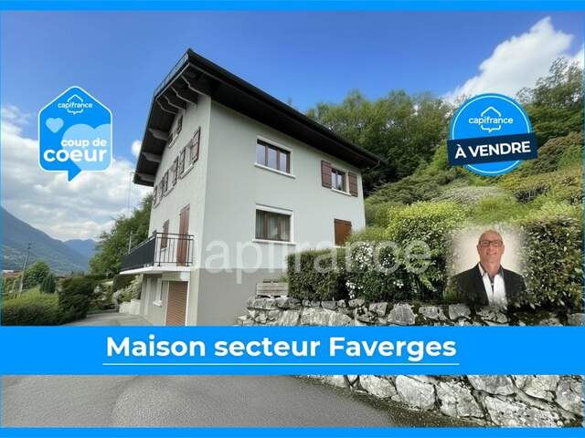 Maison avec 2 appartements indépendants + sous-sol complet – Secteur Faverges (74) — photo du bien