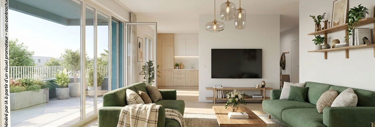 Appartement neuf T1, T2, T3, T4 Pièce 29 à 84 m² à vendre à Orsay (91400)