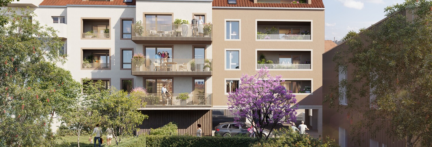 Appartement neuf T1, T2, T3, T4 Pièce 17 à 83 m² à vendre à Strasbourg (67000)