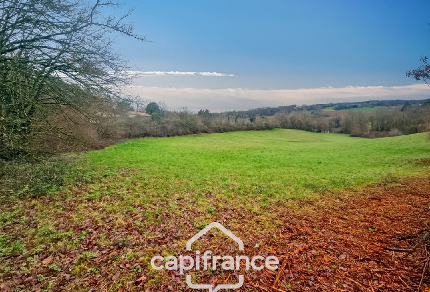 Prairie, terrain de 2.3 hactares avec source — photo 1