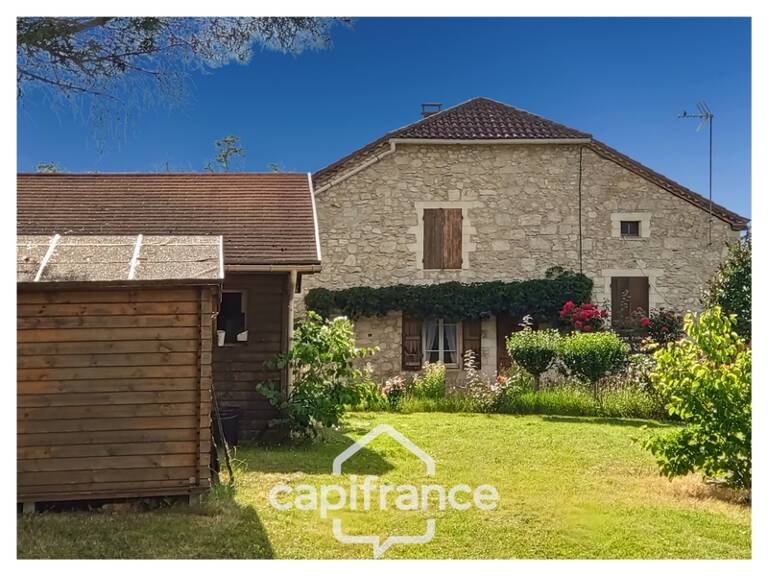 MAISON  EN PIERRE AVEC VUE PANORAMIQUE À PERVILLE (82400) — photo 1