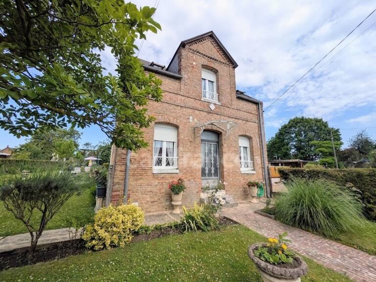 Exclusivité : Maison bourgeoise en briques de 81 m², jardin clos et dépendance – Terrain de 698 m², à BEAUCAMPS LE VIEUX — photo 1