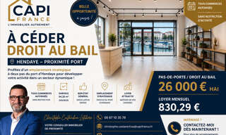 Commerce 1 Pièce 54 m² à vendre à Hendaye (64700)