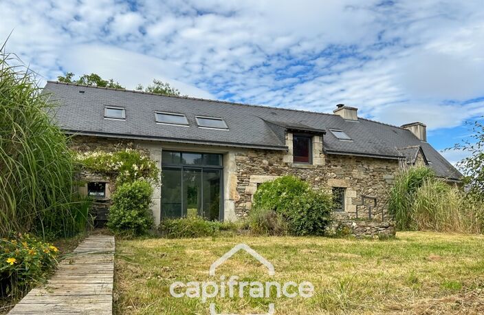 PROPRIÉTÉ DE CARACTÈRE AVEC LONGÈRE DE 185 M², DEUX LOGEMENTS INDÉPENDANTS, HANGAR A QUELQUES MINUTES DE PONTIVY – SAINT-GÉRAND — photo 2