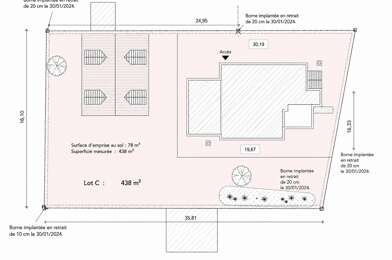 Terrain  55000 €
