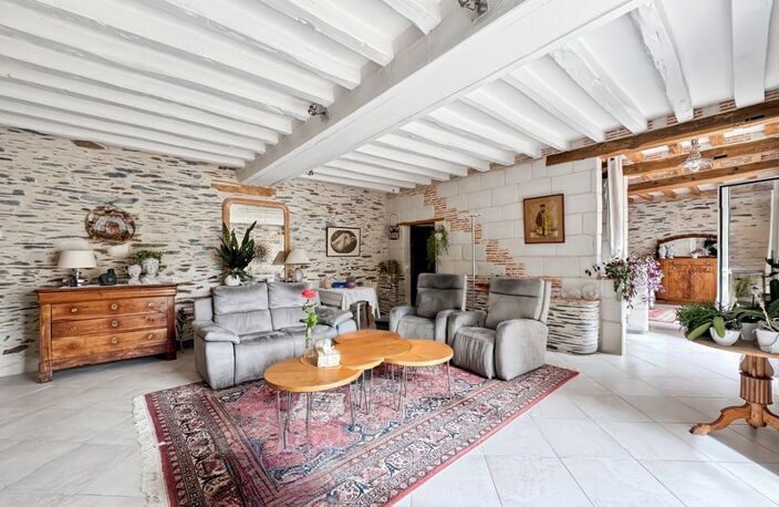 PROPRIÉTÉ DE CARACTÈRE EN BORD DE LOIRE – 210 m² – 2470 m² DE TERRAIN – LES PONTS-DE-CÉ — photo 3