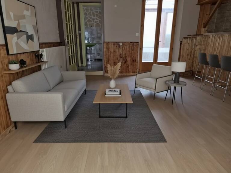 Dpt Vosges (88), à vendre MONTHUREUX-SUR-SAÔNE - MAISON duplex P4 avec VERANDA et JARDINET — photo 1
