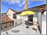 A vendre BOULOGNE SUR GESSE (31)- immeuble avec local professionel 65 m² et appartement 130 m² -2 chambres terrasse + local professionel 65 m² — photo 2