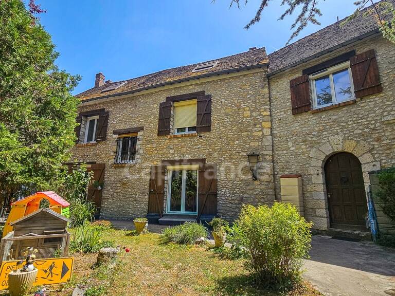A vendre 8 pièces FONTAINE LA RIVIERE (91) Maison sur sous-sol avec cave voûtée et piscine — photo 1