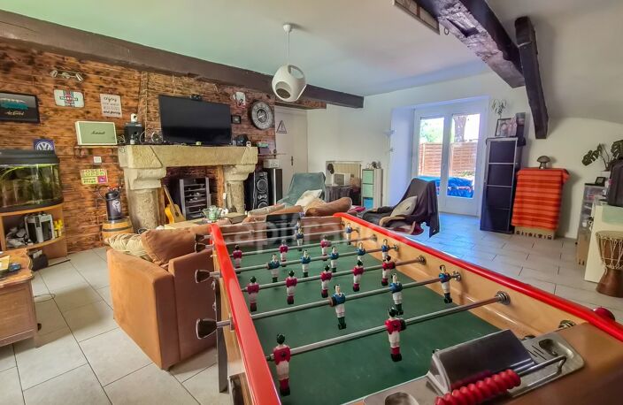 A vendre 8 pièces FONTAINE LA RIVIERE (91) Maison sur sous-sol avec cave voûtée et piscine — photo 4