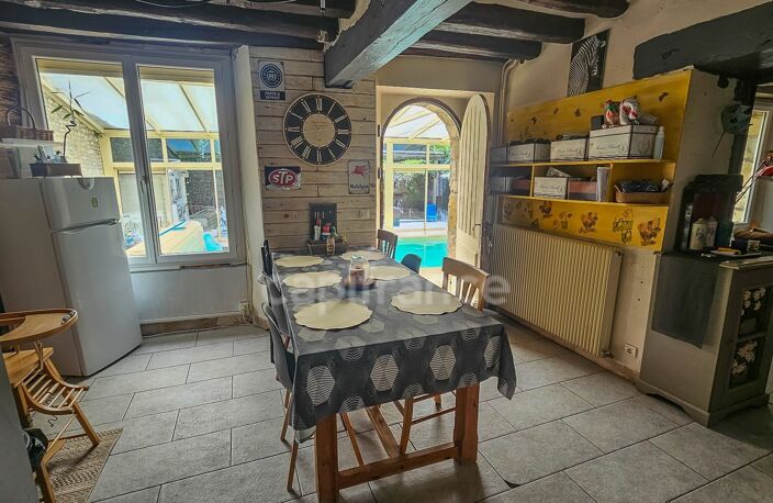 A vendre 8 pièces FONTAINE LA RIVIERE (91) Maison sur sous-sol avec cave voûtée et piscine — photo 5