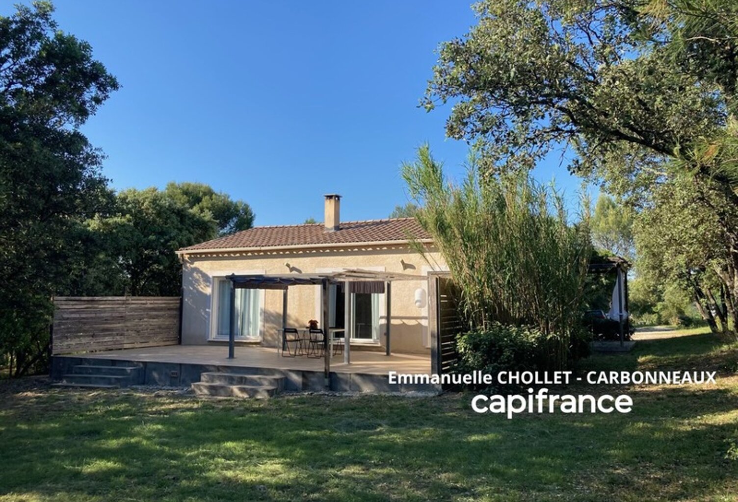 Maison 5 pièces à vendre avec STUDIO indépendant - En pleine nature (hors lotissement) VACQUIERES (34) - — photo 1
