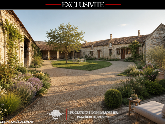 AUTHENTIQUE CLOS GÂTINAIS AVEC DÉPENDANCES — photo du bien
