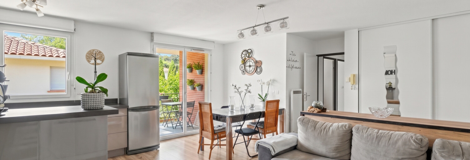 Appartement 3 Pièces 61 m² à vendre à Pompertuzat (31450)