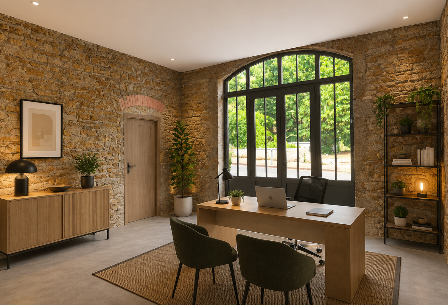 Local d'activité / Bureaux à aménager – Plateau de 89 m² avec 2 parkings – 190 000 € — photo 1