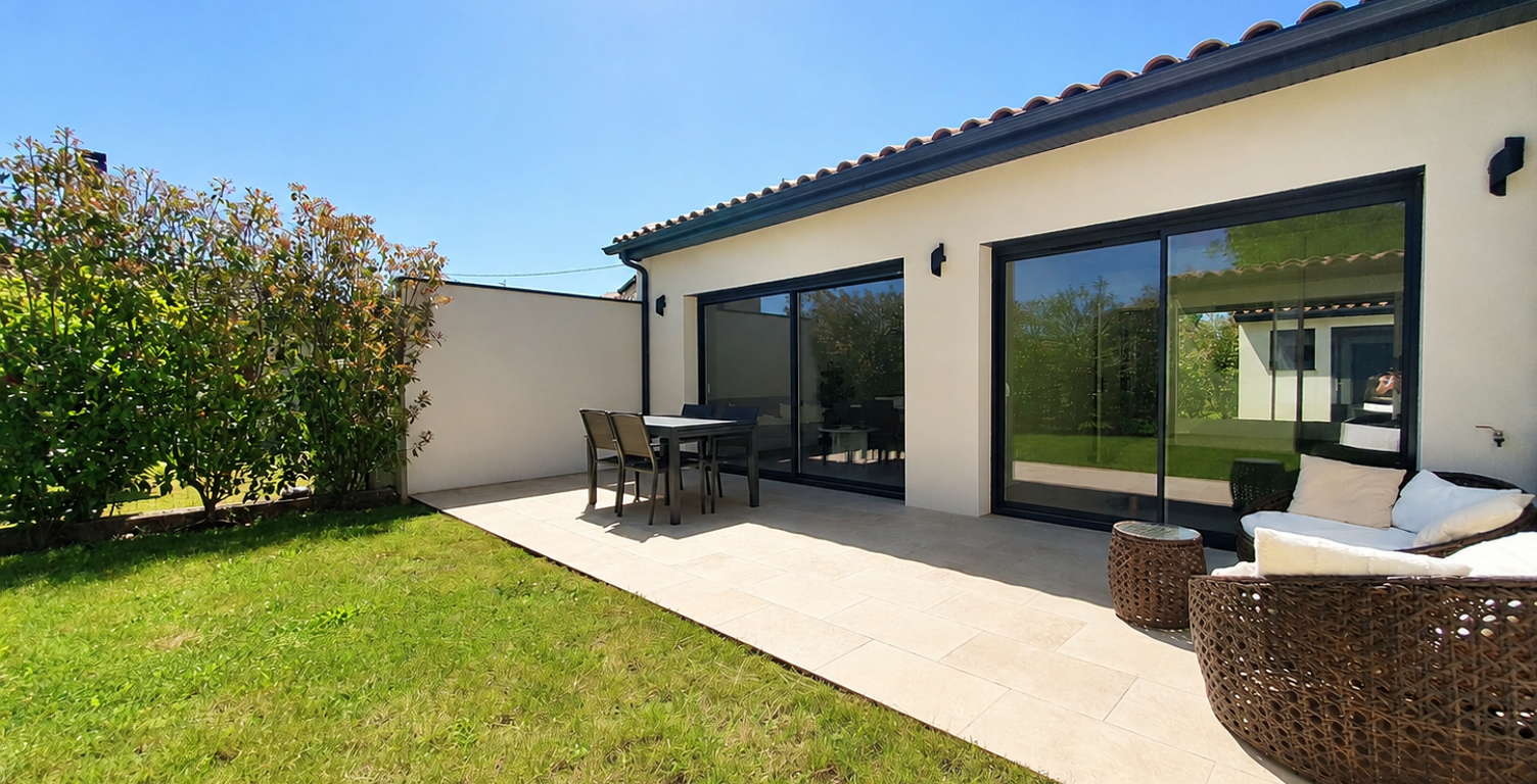 Maison récente T3 de plain-pied de 75 m² avec terrain  — photo 1
