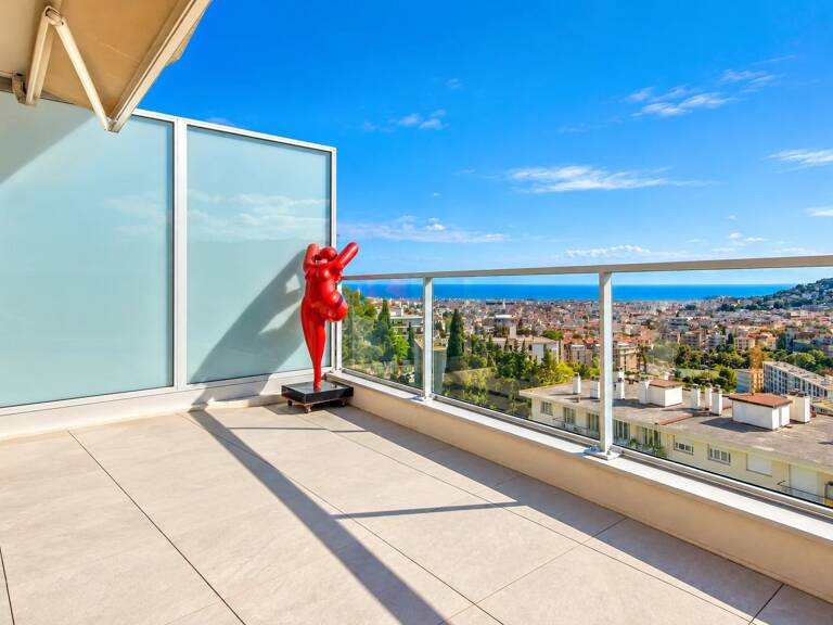 Nice Gairaut - Appartement avec terrasse vue mer, piscine, garag — photo 1
