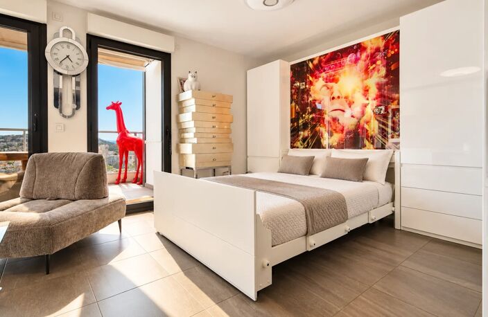 Nice Gairaut - Appartement avec terrasse vue mer, piscine, garag — photo 5