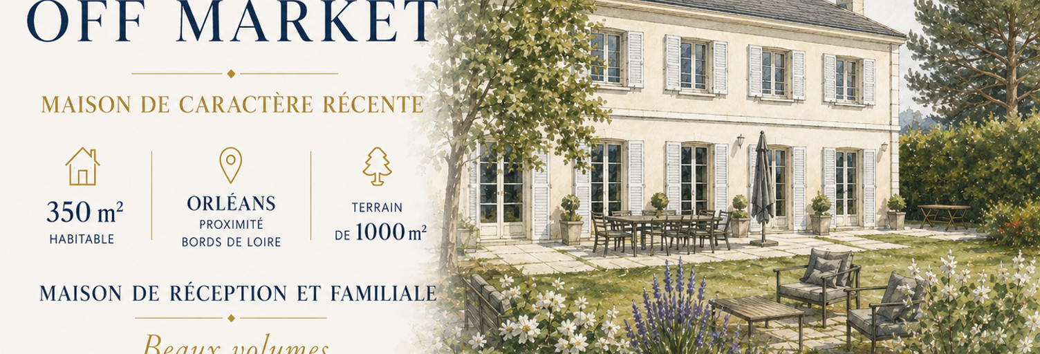 Maison 10 Pièces 350 m² à vendre à Orléans (45000)