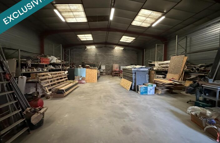 Bâtiment de stockage avec parking + bureau — photo 2