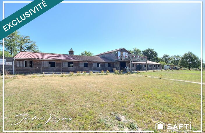 Domaine équestre: habitation en pierre et centre équestre — photo 2