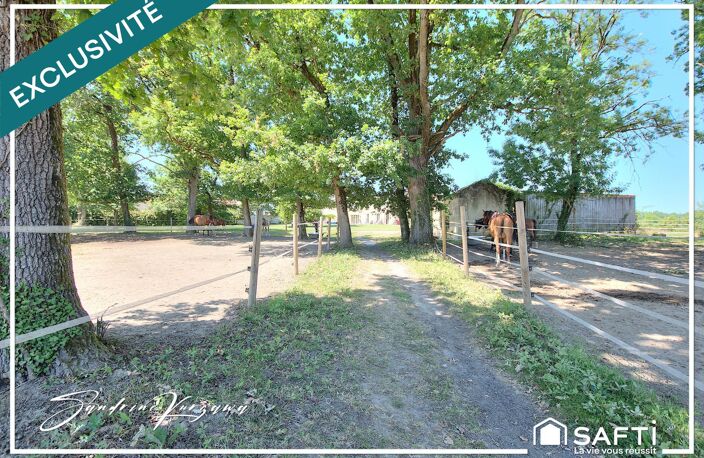 Domaine équestre: habitation en pierre et centre équestre — photo 3