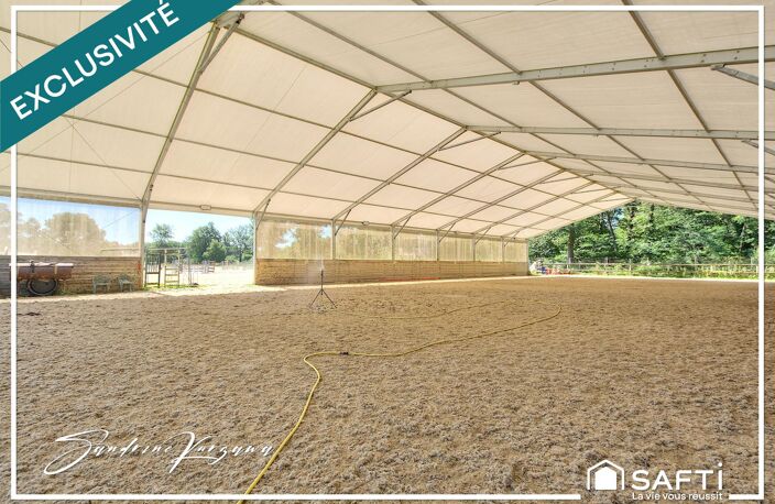 Domaine équestre: habitation en pierre et centre équestre — photo 5
