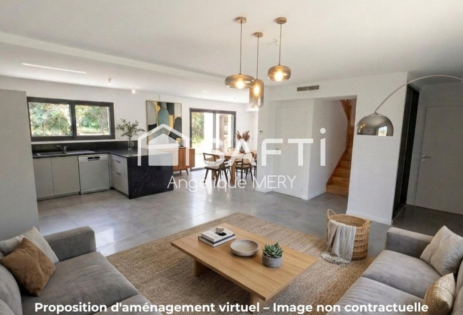 Villa contemporaine neuve T5 de 130,70 m² au bord du lac  Lavernose-Lacasse (Secteur Lac) — photo 1