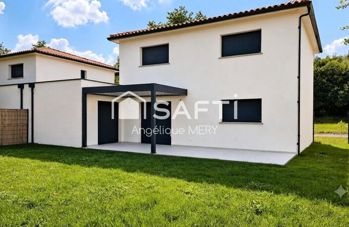 Villa contemporaine neuve T5 de 130,70 m² au bord du lac  Lavernose-Lacasse (Secteur Lac) — photo 2