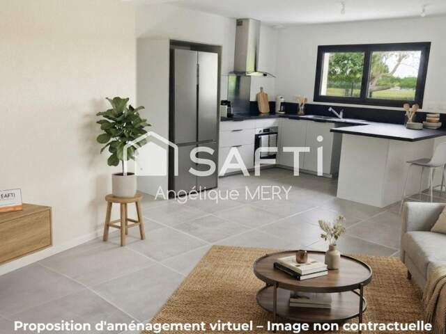 Villa contemporaine neuve T5 de 130,70 m² au bord du lac  Lavernose-Lacasse (Secteur Lac) — photo du bien