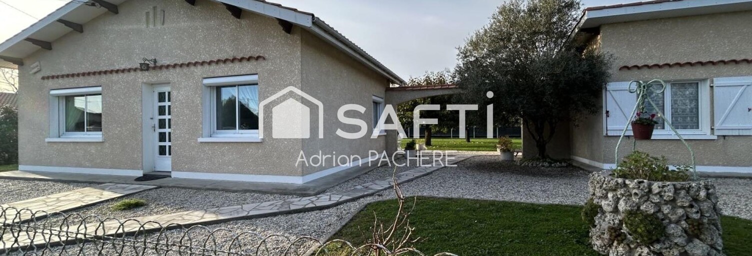 Maison 5 Pièces 75 m² à vendre à Talais (33590)