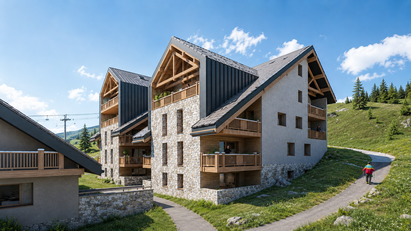 Appartement 2 pièces - 43 m² - Balcon - La Toussuire-Les Sybelles