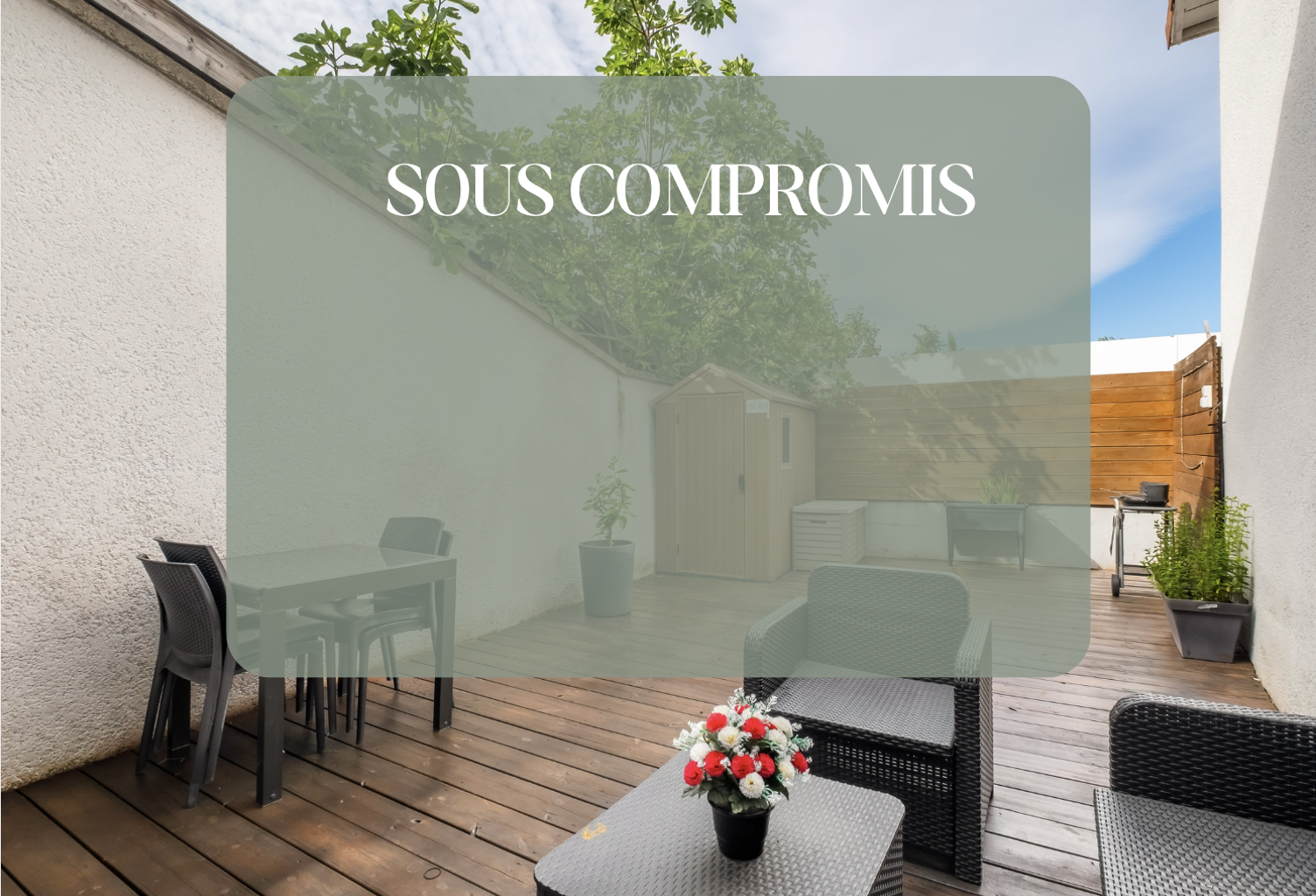 Duplex avec jardin et place de parking — photo 1