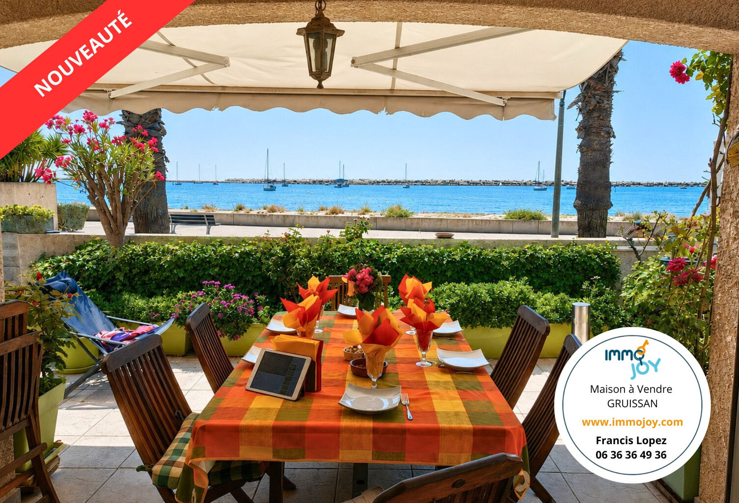 FRONT DE MER   A VENDRE PROPRIÉTÉ D'EXCEPTION AVEC ACCÈS DIR — photo 1