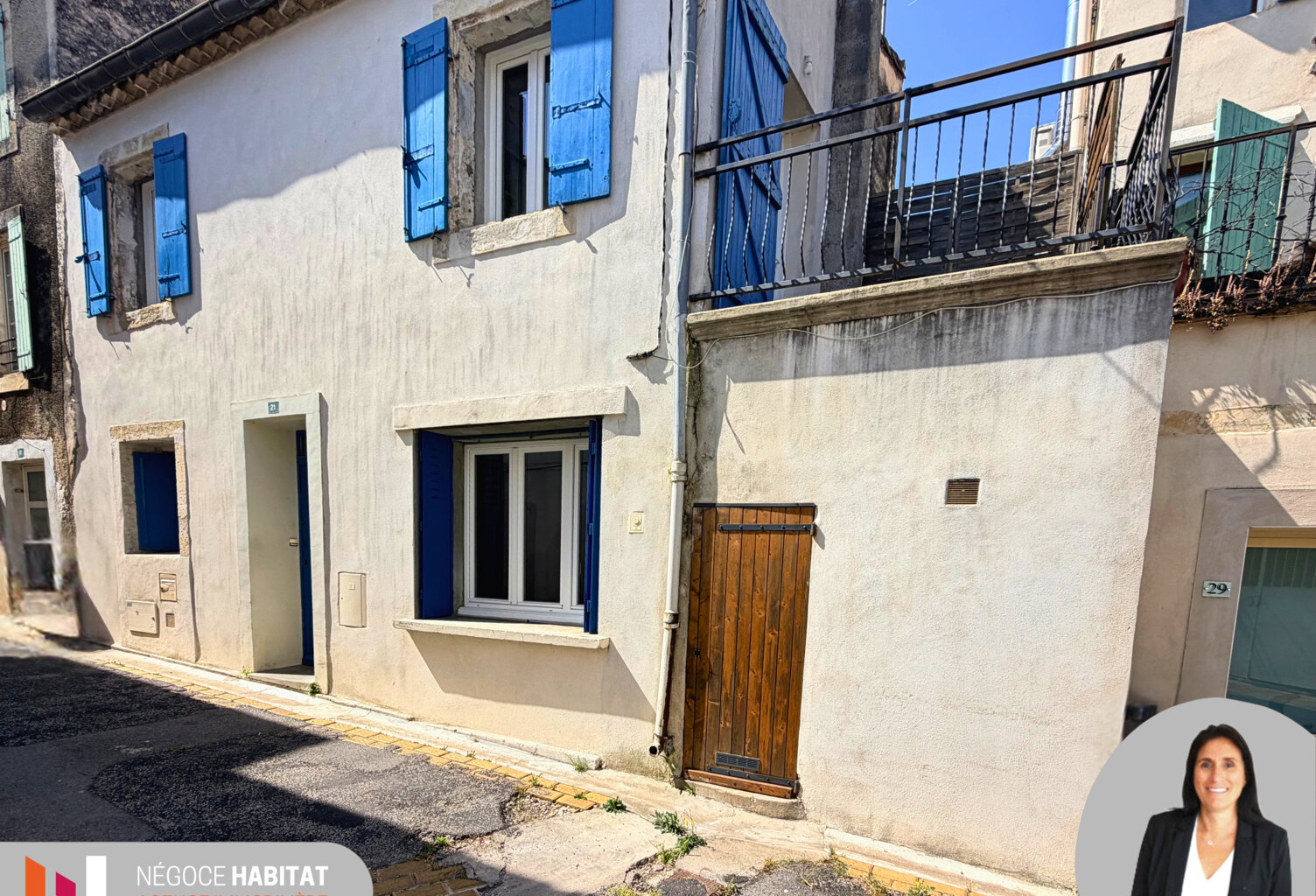 Entre-vignes - Maison de village 4 pièces   75,92 m2   3 cha — photo 1