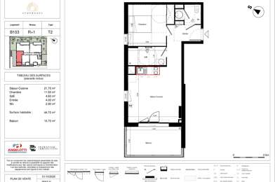 Appartement 2 pièces 168900 €