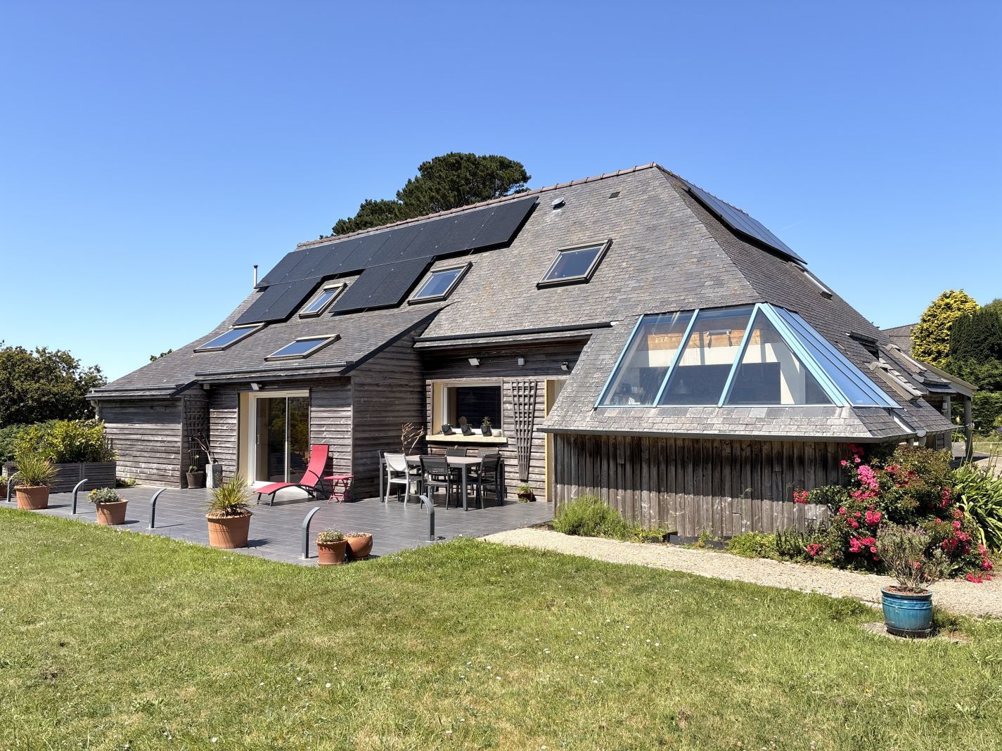 Maison 2 chbres en rez de chaussée