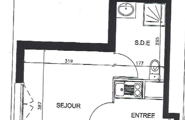 Vente Appartement 1 pièce — photo 2