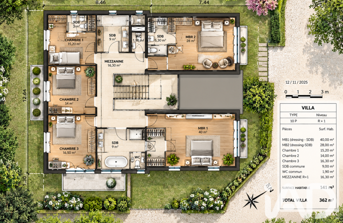Vente Maison d'architecte 12 pièces — photo 4