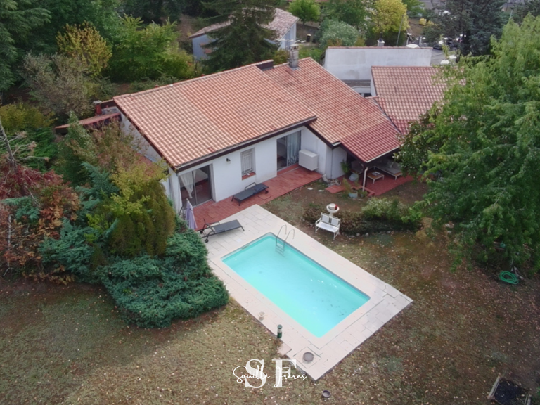 FOULAYRONNES - BELLE MAISON D ARCHITECTE AVEC PICINE - GARAGE - TERRAIN — photo 1