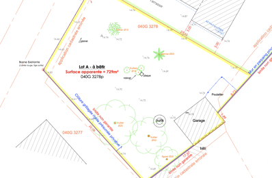 Vente Terrain à bâtir 729 m&sup2; — photo du bien