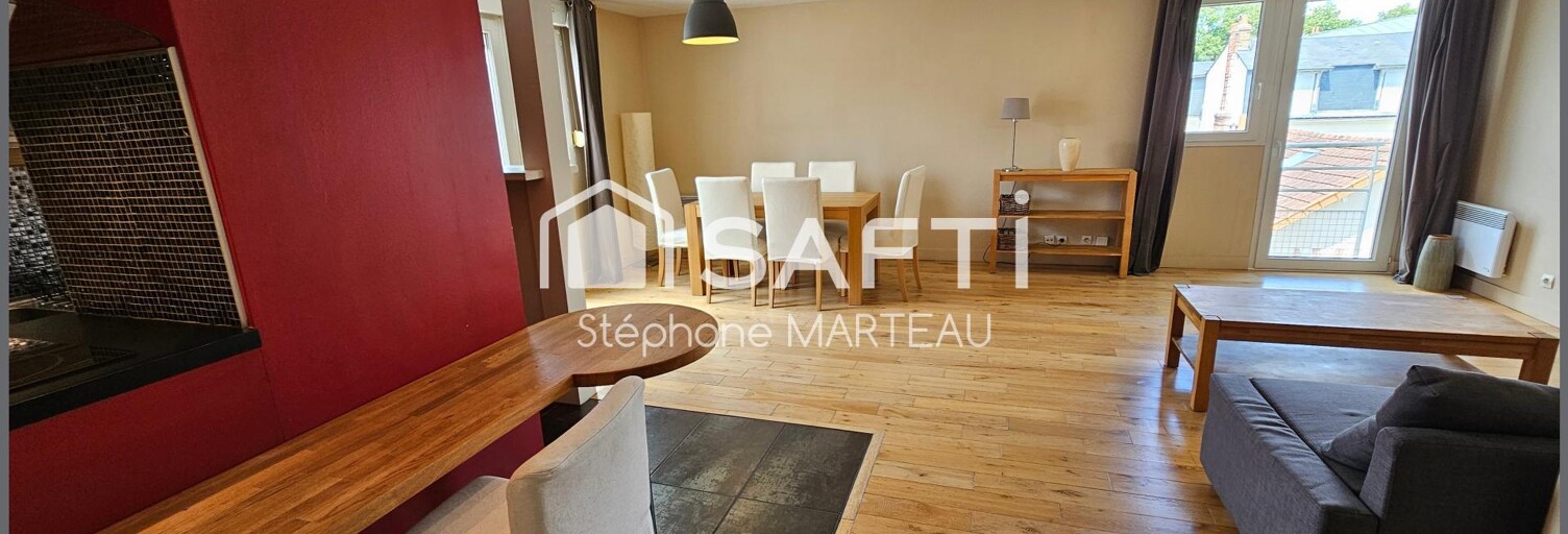 Appartement 3 Pièces 66 m² à vendre à Tours (37000)