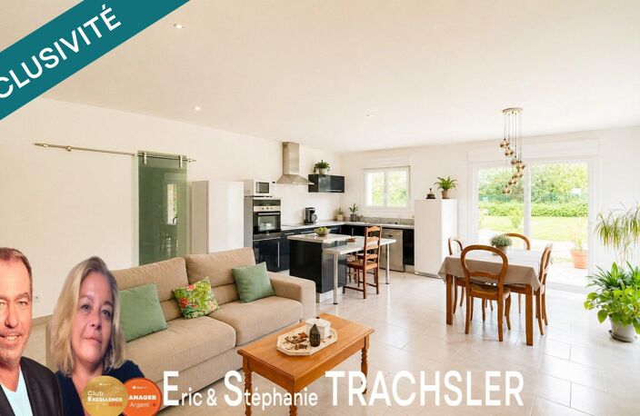 Pavillon contemporain de plain-pied  3 chambres  garage - La Milesse — photo 3