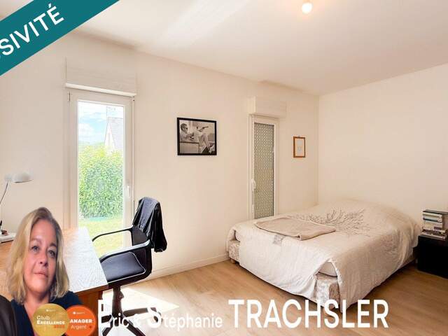 Pavillon contemporain de plain-pied  3 chambres  garage - La Milesse — photo du bien